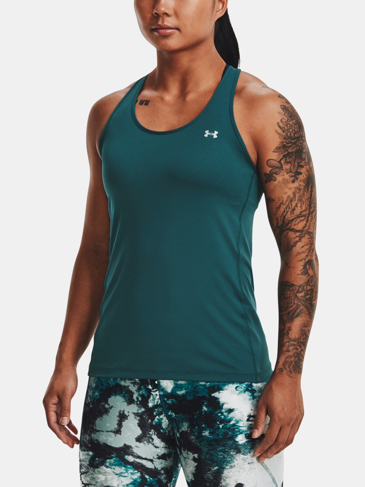 Under Armour Tílko UA HG Armour Racer Tank-GRN - Dámské