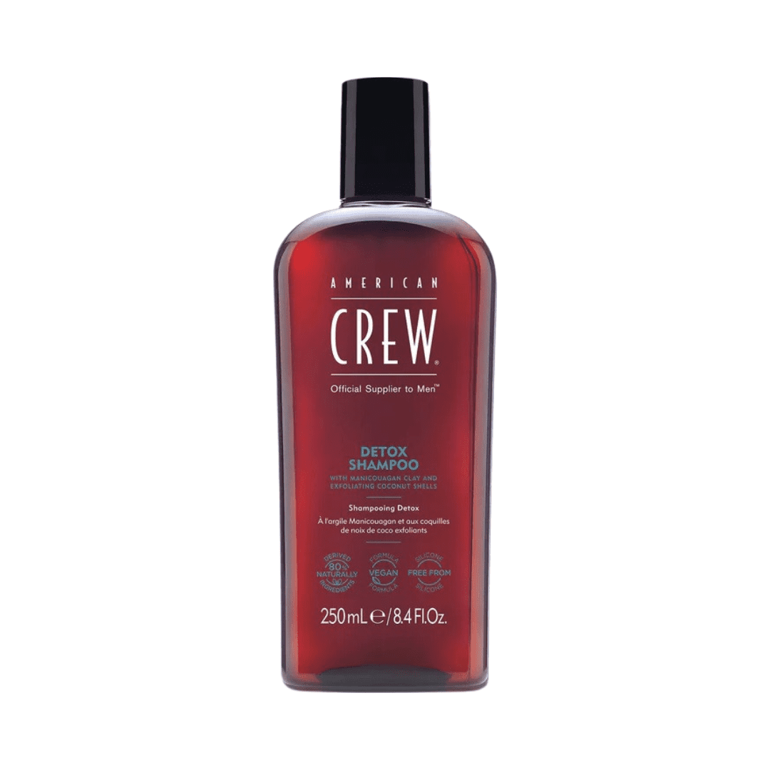 AMERICAN CREW PO American Crew Shampoo Detox for All Hair Vegan Formula 250 ml POŠKOZENÉ