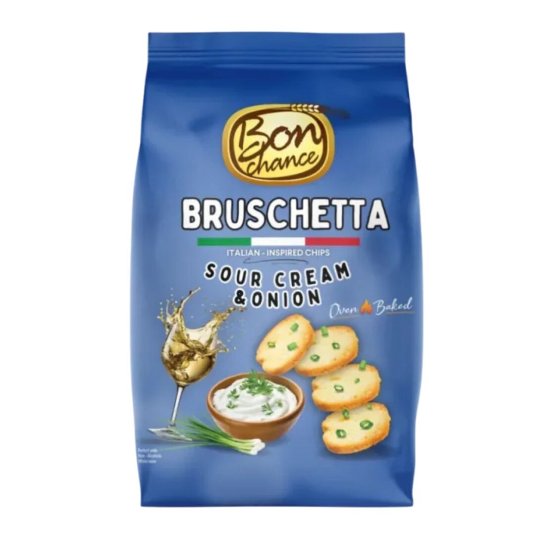 BON CHANCE Bruschetta se smetanovou příchutí 70 g