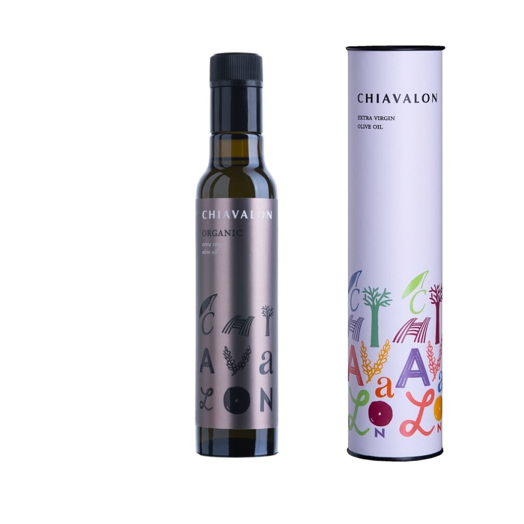Chiavalon Organic 250 ml – BIO prémiový olivový olej v bílé dárkové tubě