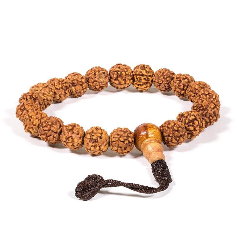 Himalife Energetický náramek Rudraksha 2 Velikost: Střední