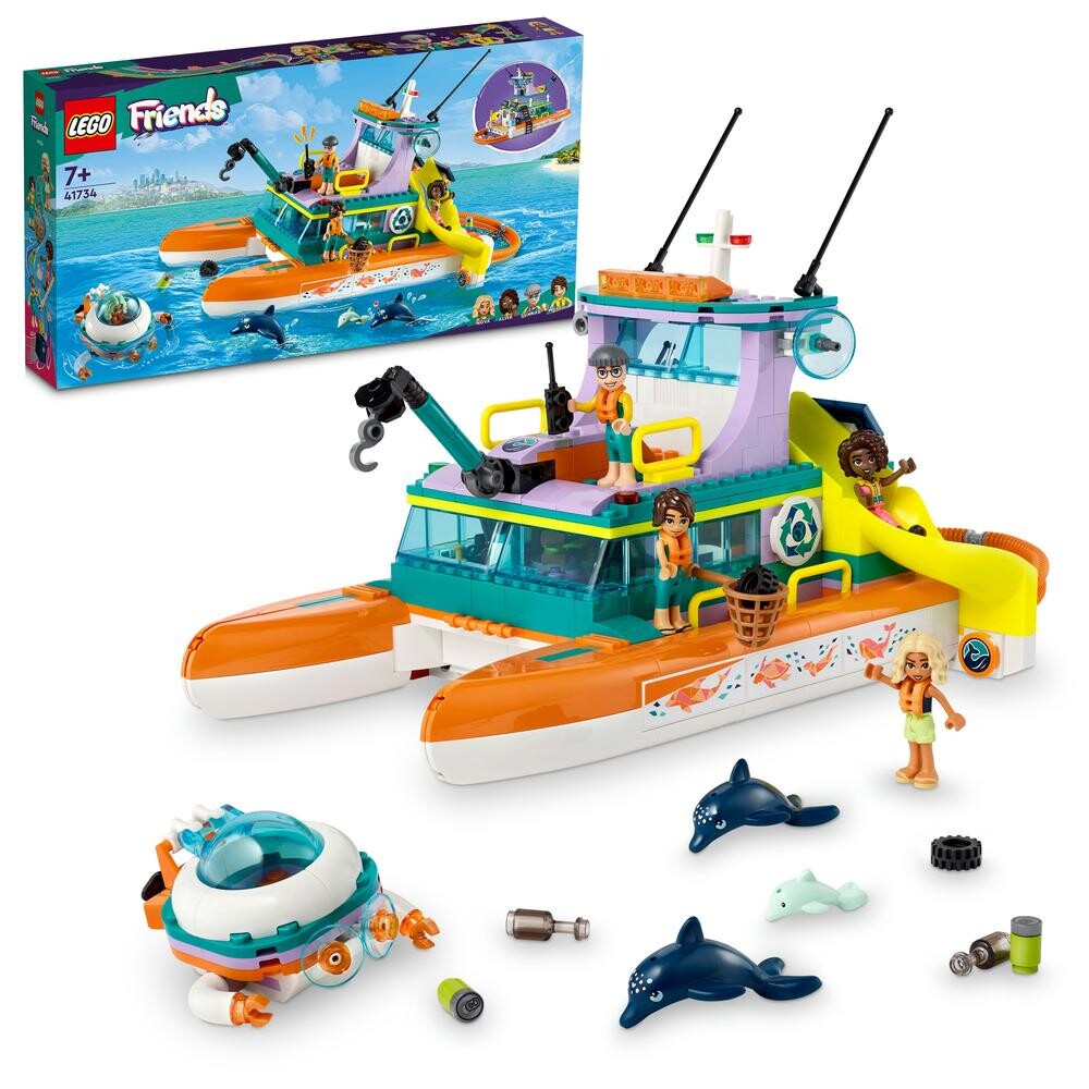 LEGO Poškozené - LEGO® Námořní záchranářská loď 41734