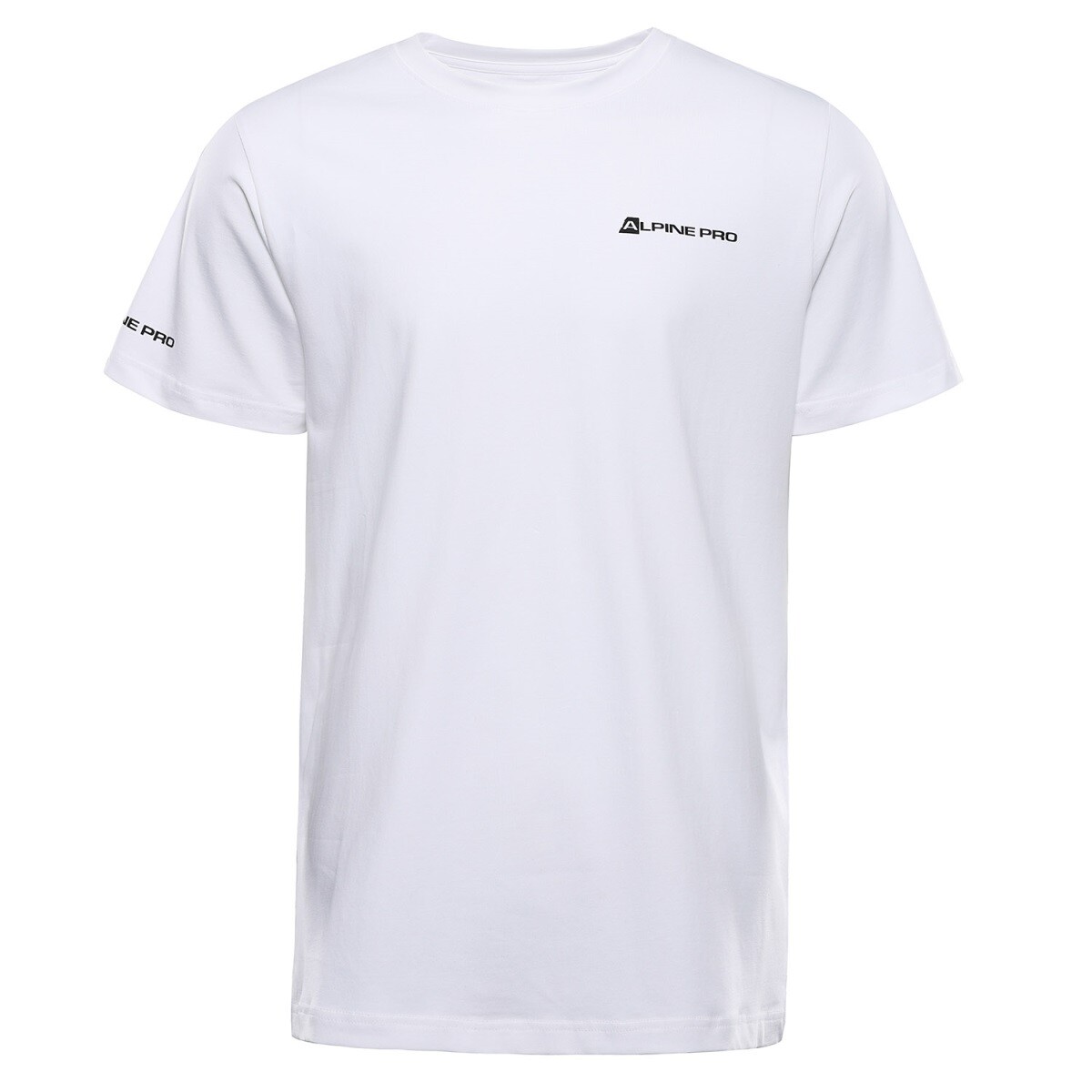 Pánské bavlněné triko alpine pro bobb bílá xs