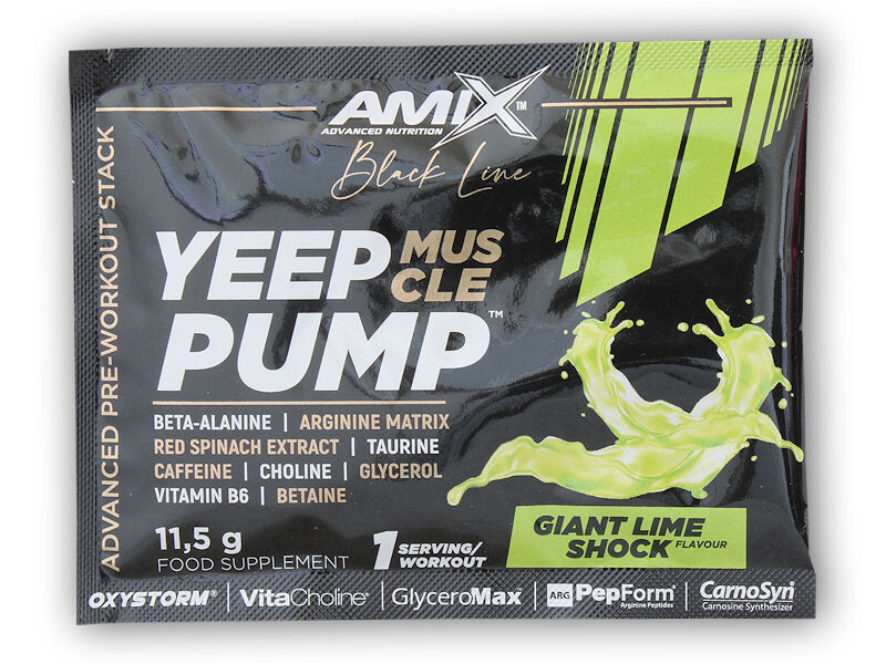 Amix Black Line Black Line Yeep Pump 11.5g AKCE Varianta: giant lime shock