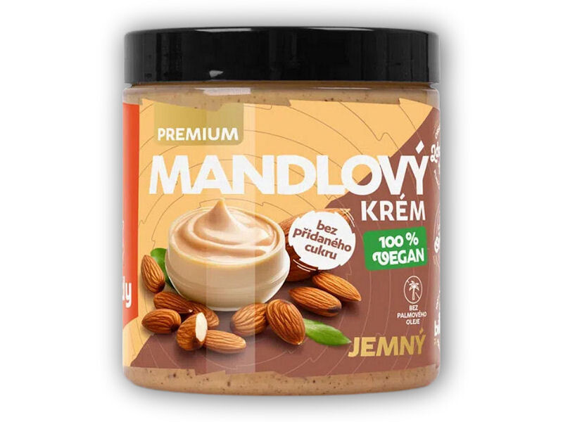 Grizly Mandlový krém jemný premium 250g