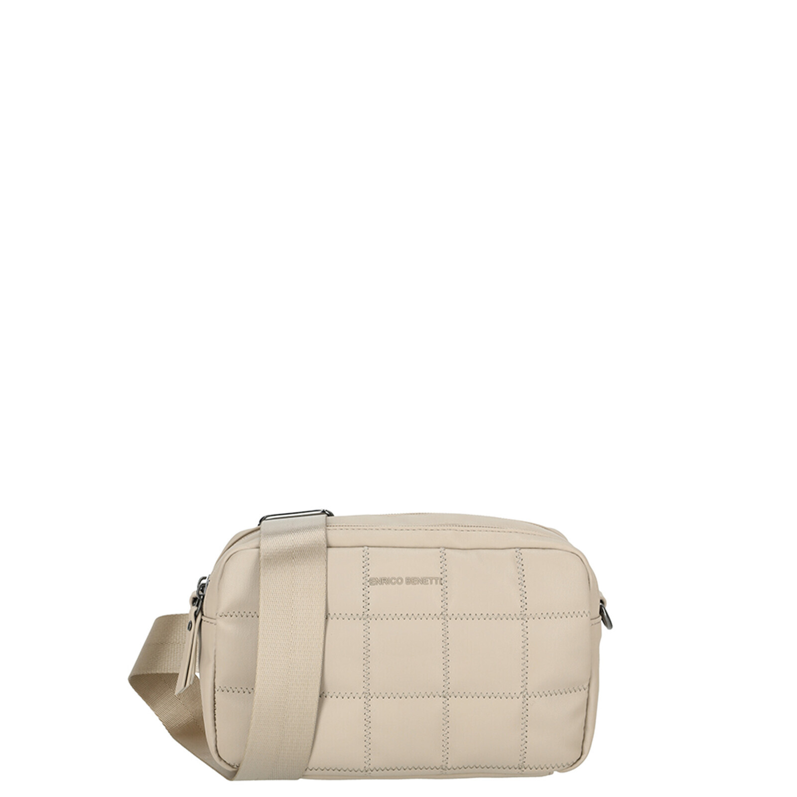 Dámská menší crossbody kabelka Enrico Benetti Quinn - taupe