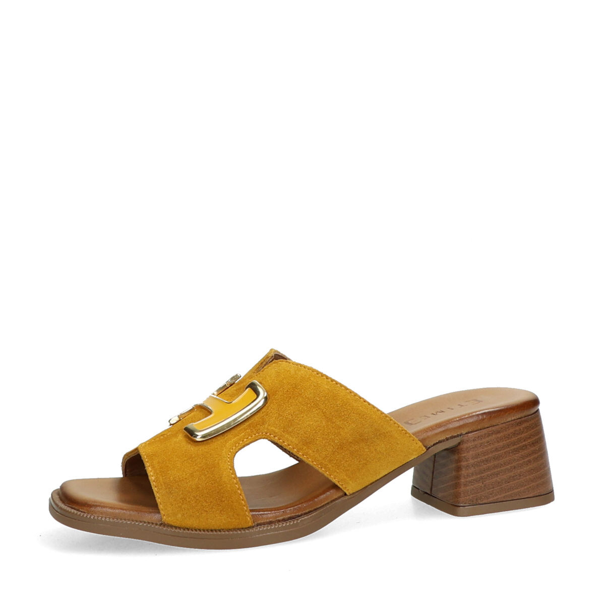 ETIMEĒ dámské elegantní pantofle - žluté - 36