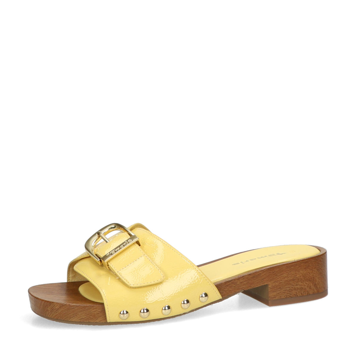 Tamaris dámské stylové pantofle - žluté - 36