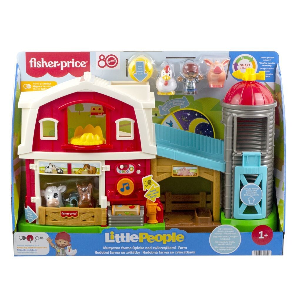 Mattel Fisher Price Little People hudební farma se zvířátky