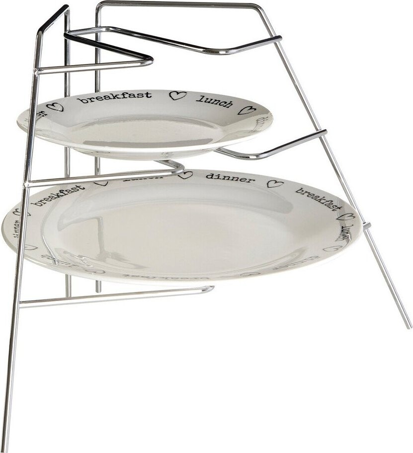 Kovová přídavná polička ve stříbrné barvě 37x25 cm Wallis – Premier Housewares