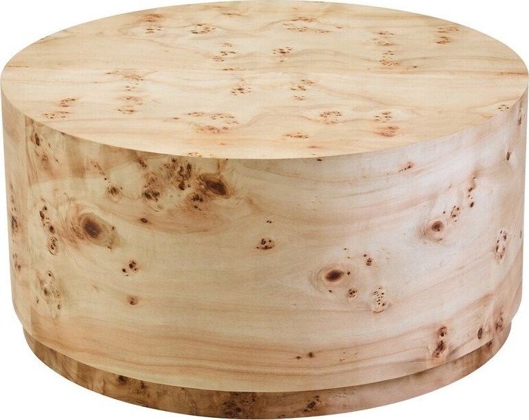 Kulatý konferenční stolek v přírodní barvě ø 80 cm Mota – Premier Housewares