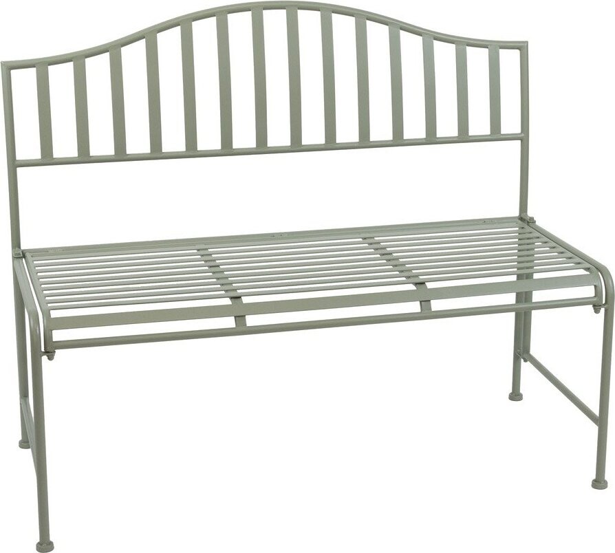 Zelená kovová zahradní lavice – Esschert Design