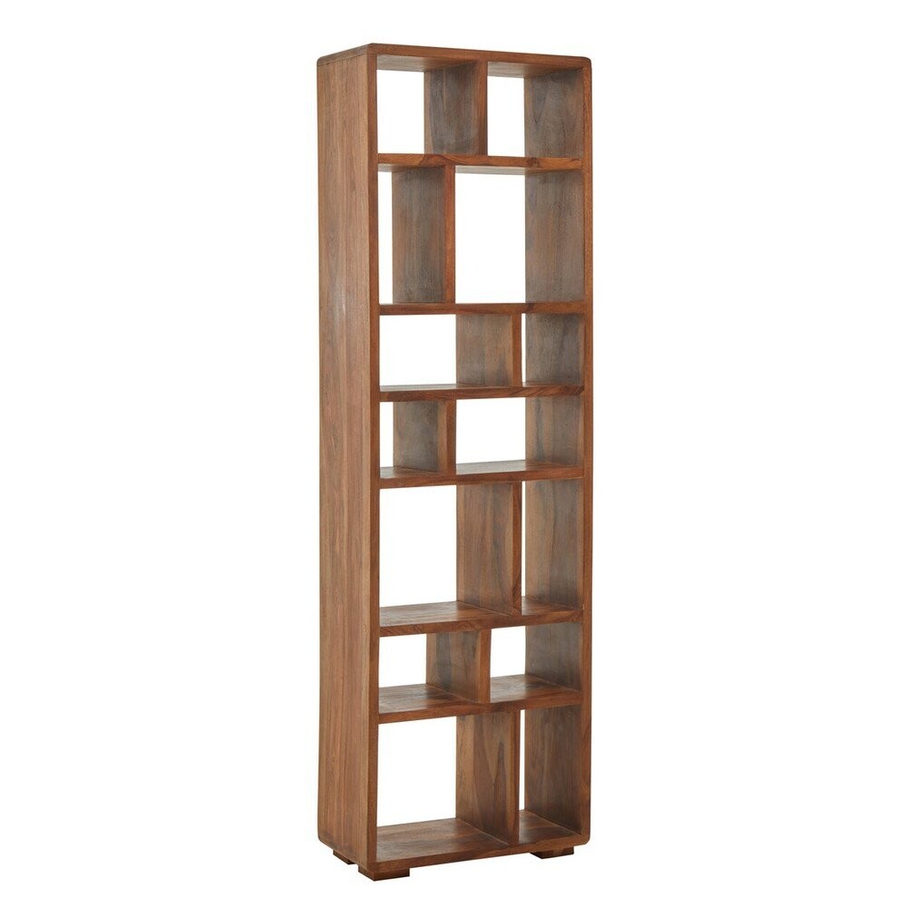 Regál z masivu rosewood v přírodní barvě 58x190x30 cm Surati – Premier Housewares