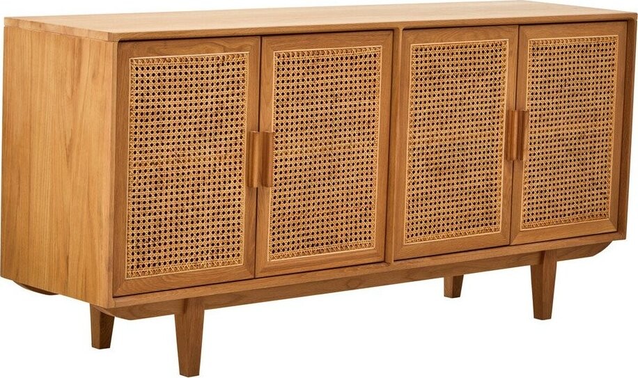 Komoda z dubového dřeva v přírodní barvě Lyon – Premier Housewares