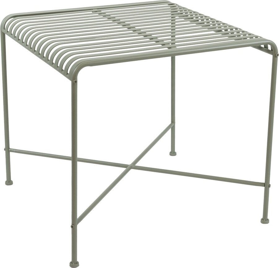 Kovový zahradní stolek 79,5x80,5 cm – Esschert Design