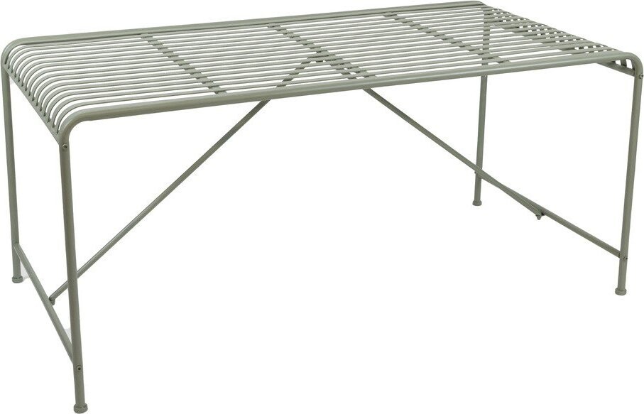 Kovový zahradní jídelní stůl 78,5x158 cm – Esschert Design