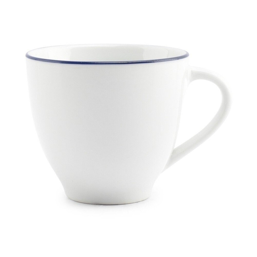 Bílý porcelánový šálek na cappuccino 200 ml Basic White – BonBistro