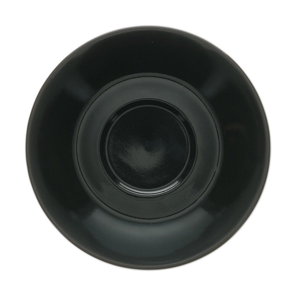 Černý porcelánový podšálek ø 15,5 cm Barista – BonBistro