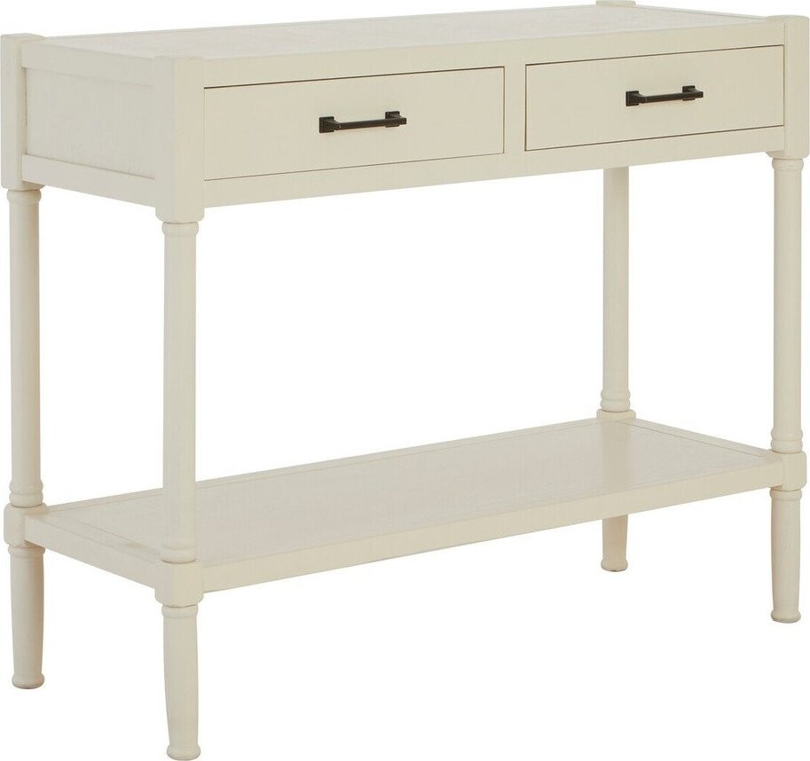 Bílý konzolový stolek z borovicového dřeva 35x91 cm Heritage – Premier Housewares