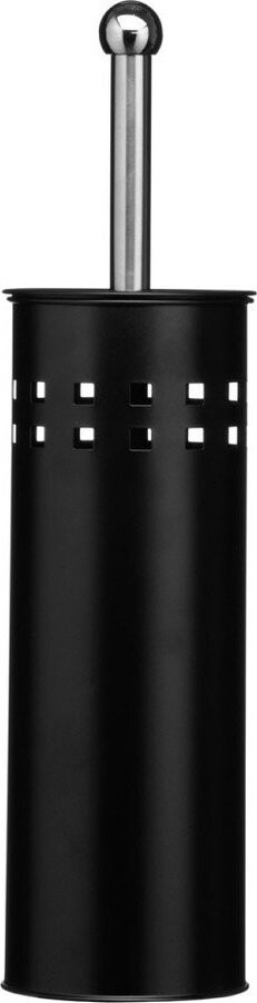 Matně černá kovová WC štětka Indy – Premier Housewares