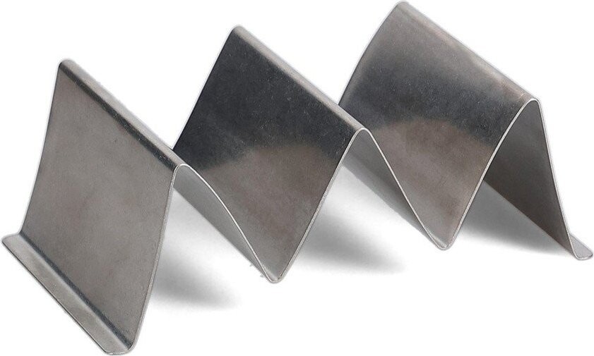 Servírovací stojan na tacos z nerezové oceli 10x19 cm Serve – BonBistro