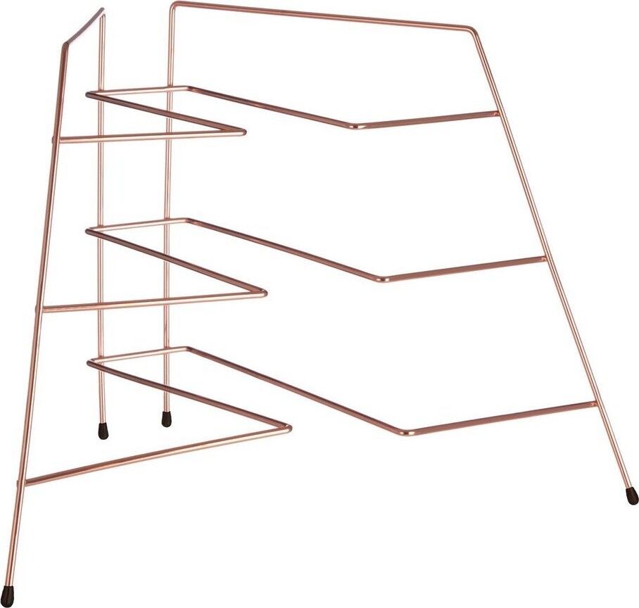 Kovová přídavná polička v měděné barvě 37x25 cm Rowan – Premier Housewares