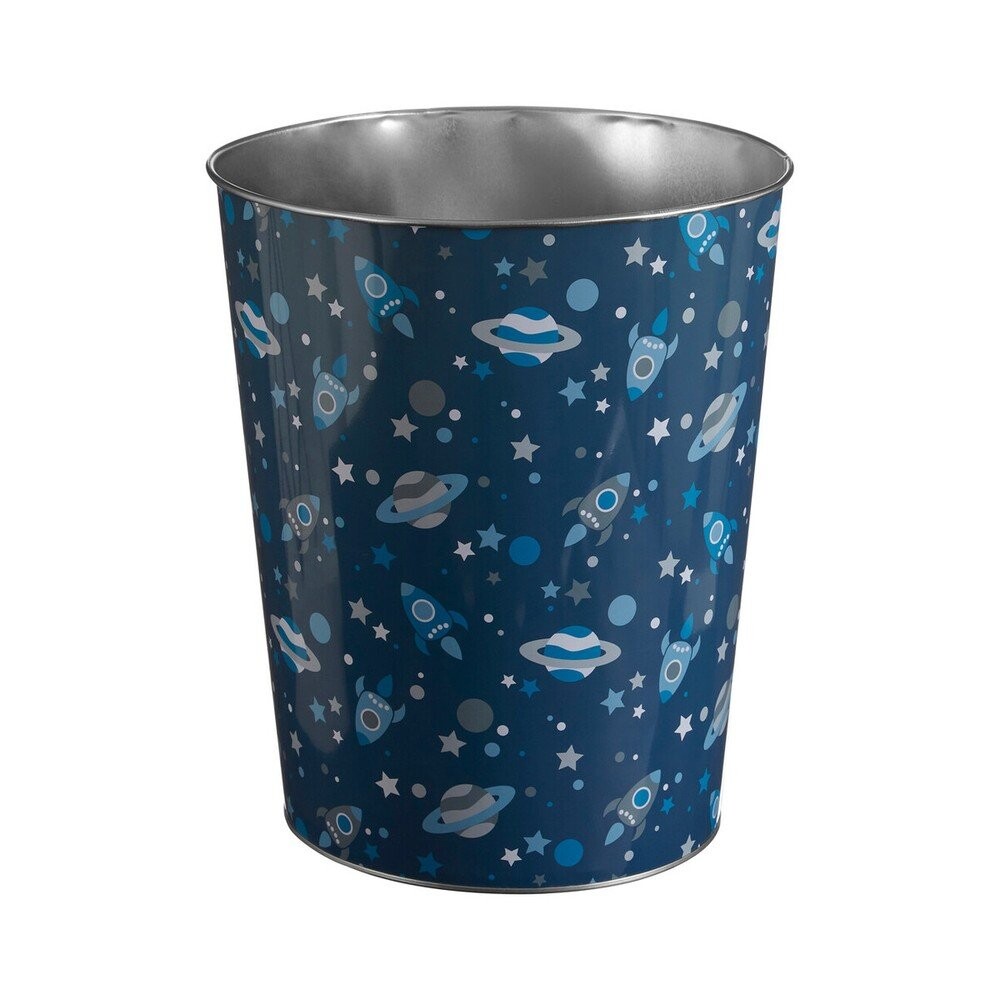 Tmavě modrý dětský odpadkový koš Stars – Premier Housewares