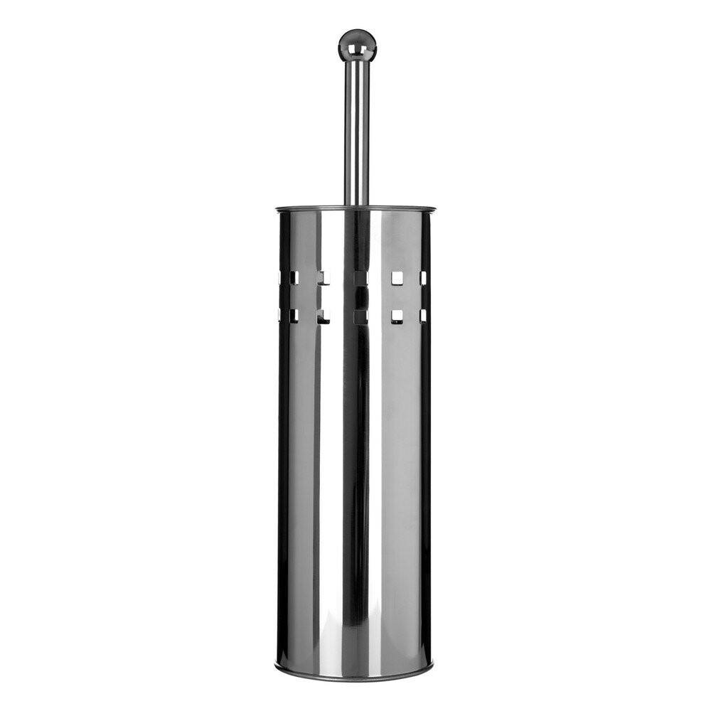 WC štětka z nerezové oceli v matně stříbrné barvě Indy – Premier Housewares
