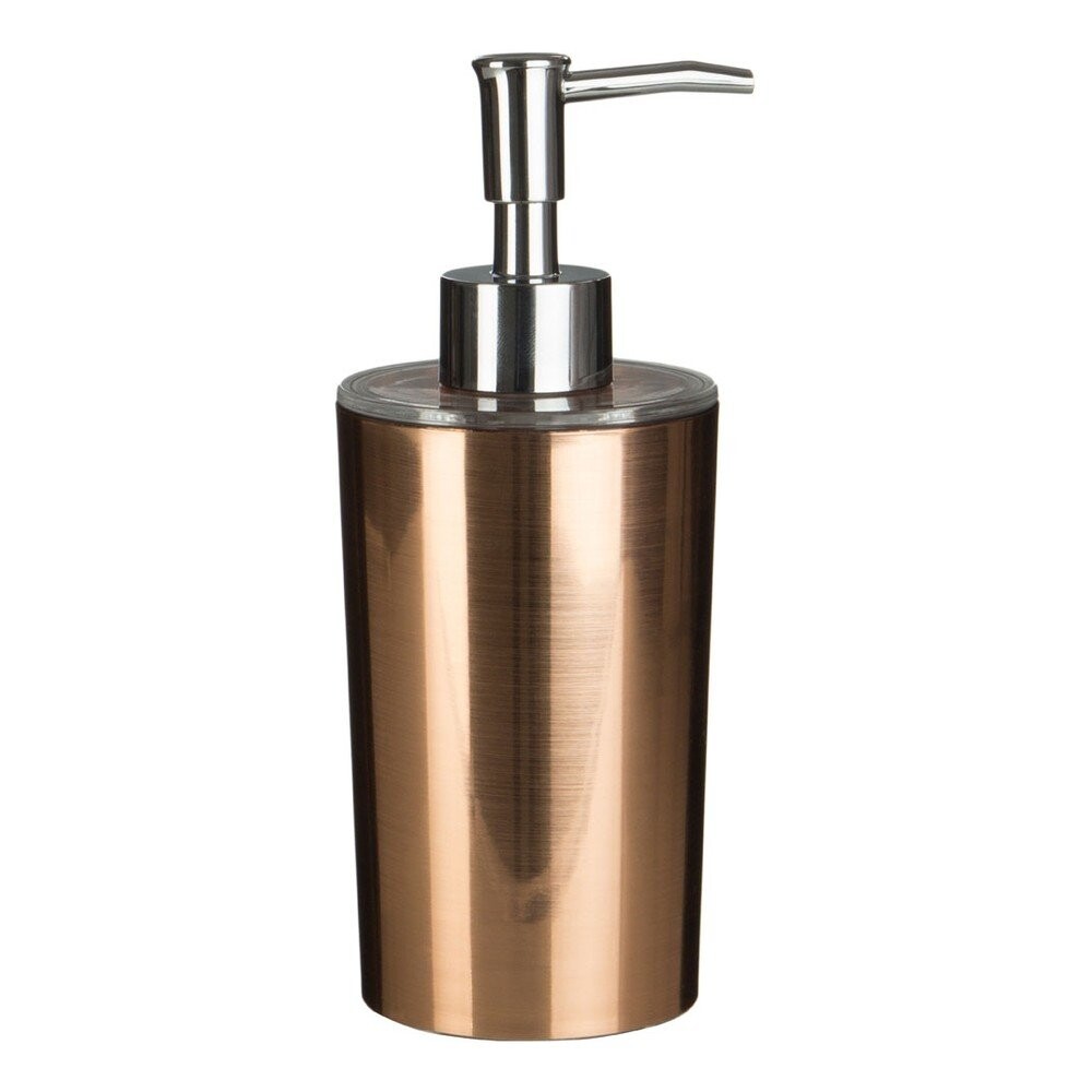 Plastový dávkovač mýdla ve zlaté barvě Shine – Premier Housewares