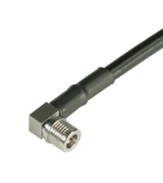 Huber+Suhner 16_Qma-W50-4-5/133_Ne Rf Coax Conn, Qma Plug, 50 Ohm, Cable