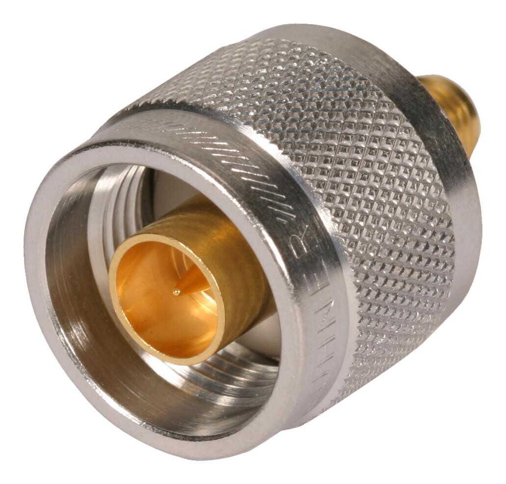 Huber+Suhner 33_N-Sma-50-1/113_Ne Rf Adapter, N Plug-Sma Jack, 50 Ohm