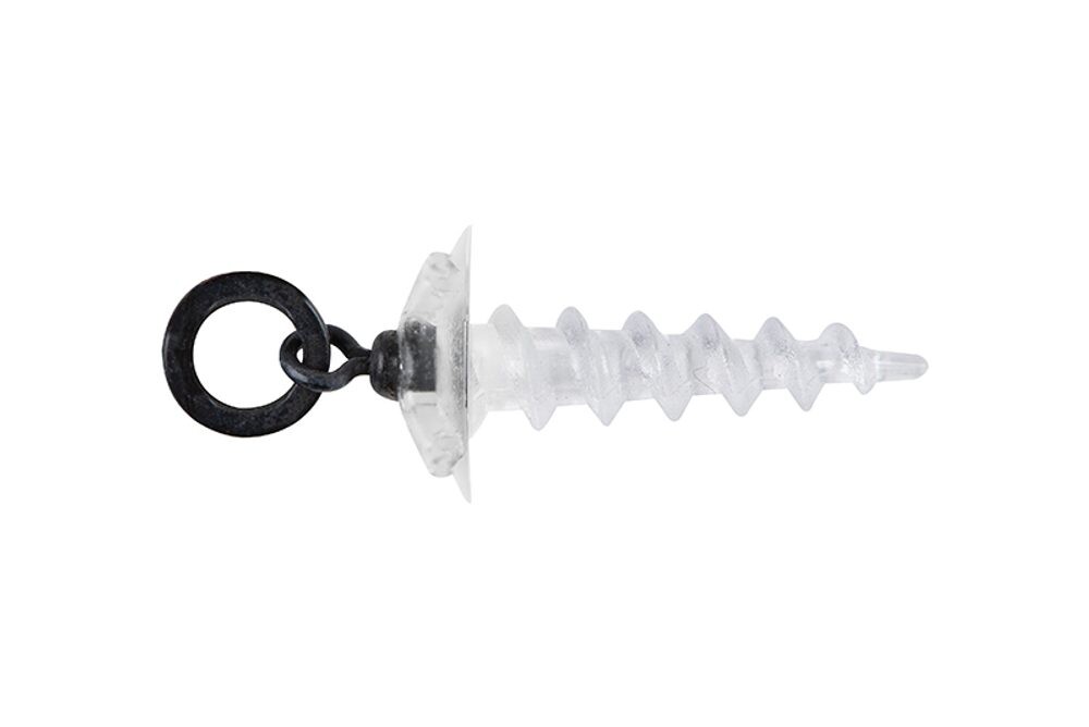 Fox Vrtáček s obratlíkem a kroužkem Edges Bait Screw Long 10ks - 11mm