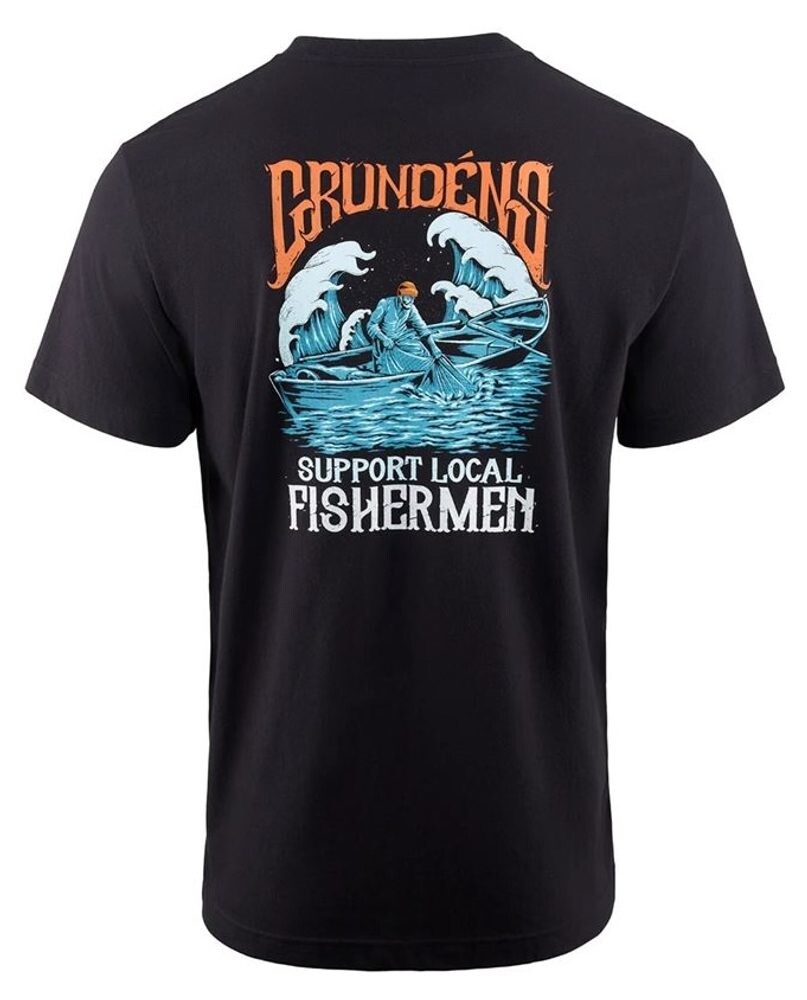 Grundéns Triko Support Fishermen SS T-Shirt Black - L