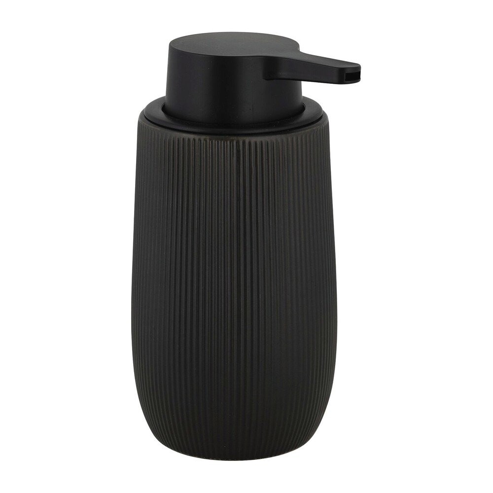 Černý plastový dávkovač mýdla 400 ml Fablo – Wenko