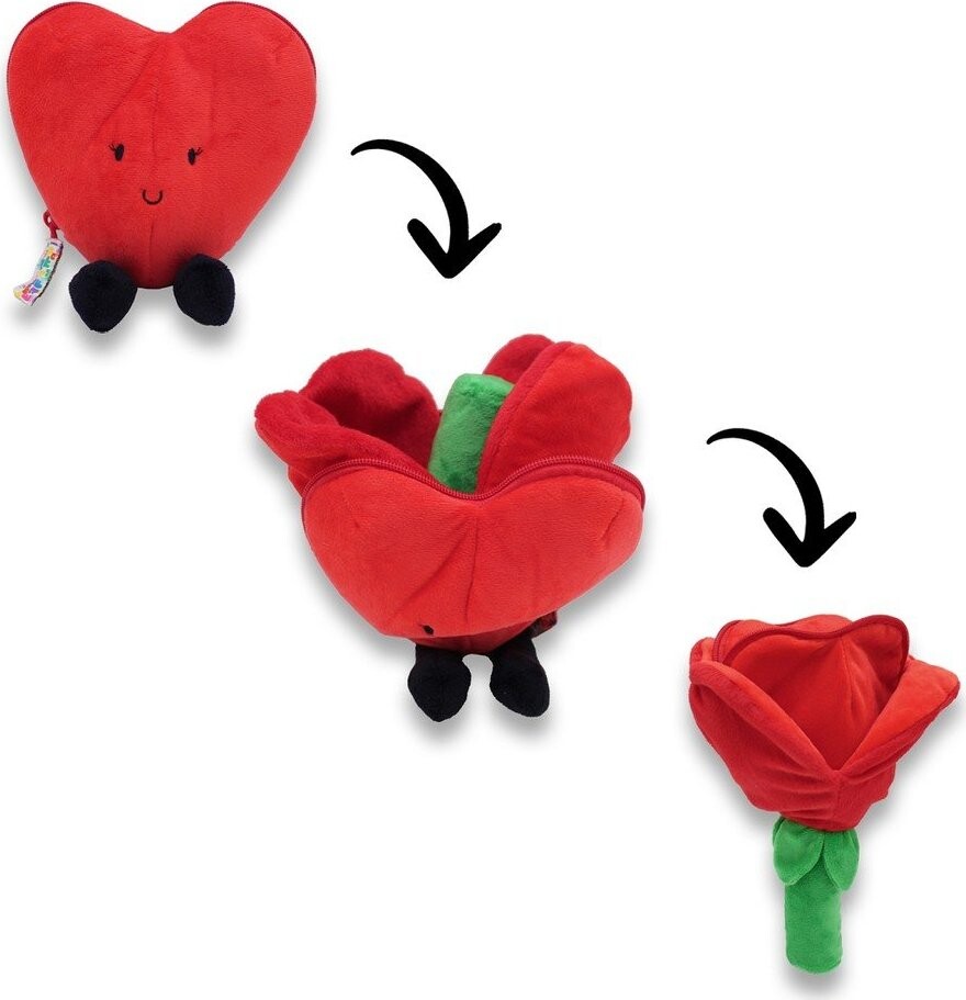 Plyšová hračka Flipetz 2in1 Heart – Les Deglingos