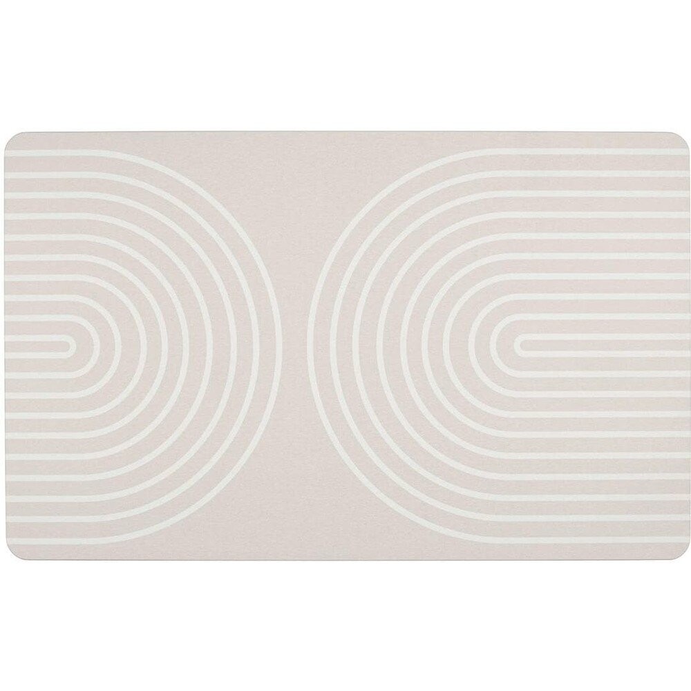 Béžová z křemeliny koupelnová předložka 50x80 cm Nazca – Wenko