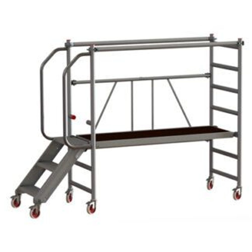 Skládací lešení se schody JUMBO 178x74 cm 178SKT