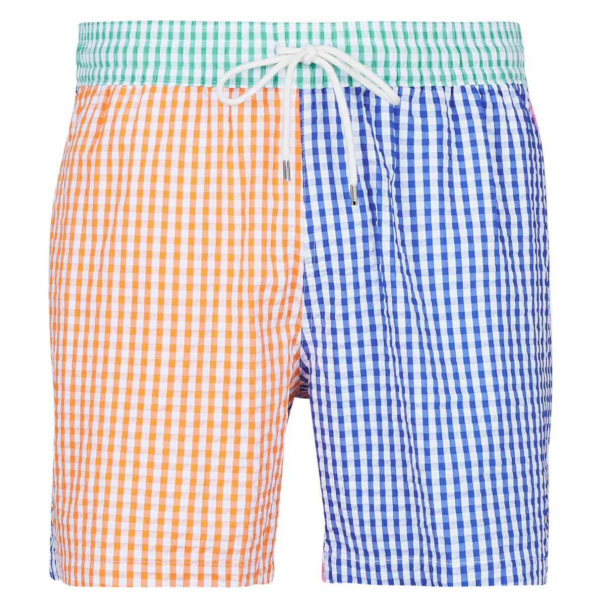 Polo Ralph Lauren  MAILLOT DE BAIN A CARREAUX EN SEERSUCKER  ruznobarevne