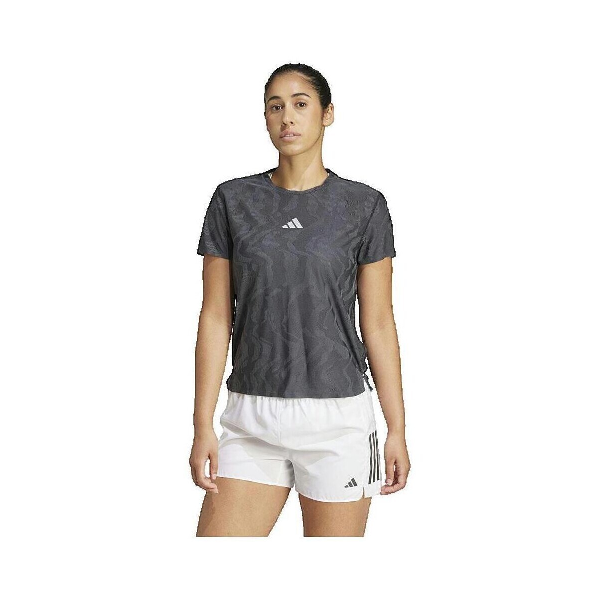 adidas  T-shirt  Ultimate Running Engineered Climacool+  Černá