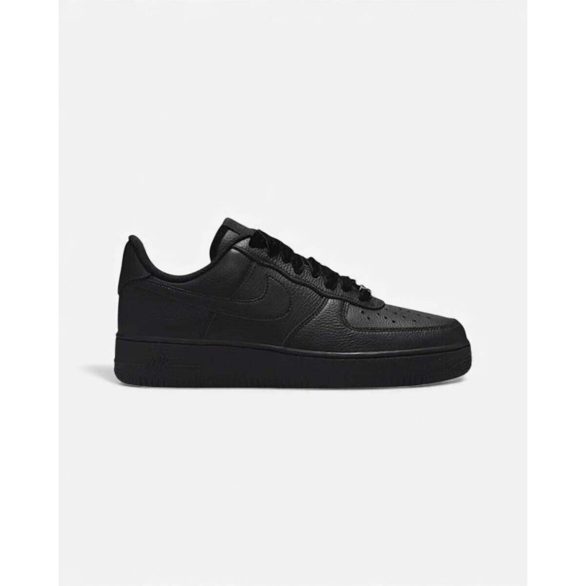 Nike  Air Force 1 Low Ribbon Laces Triple Black (Women's)  Černá