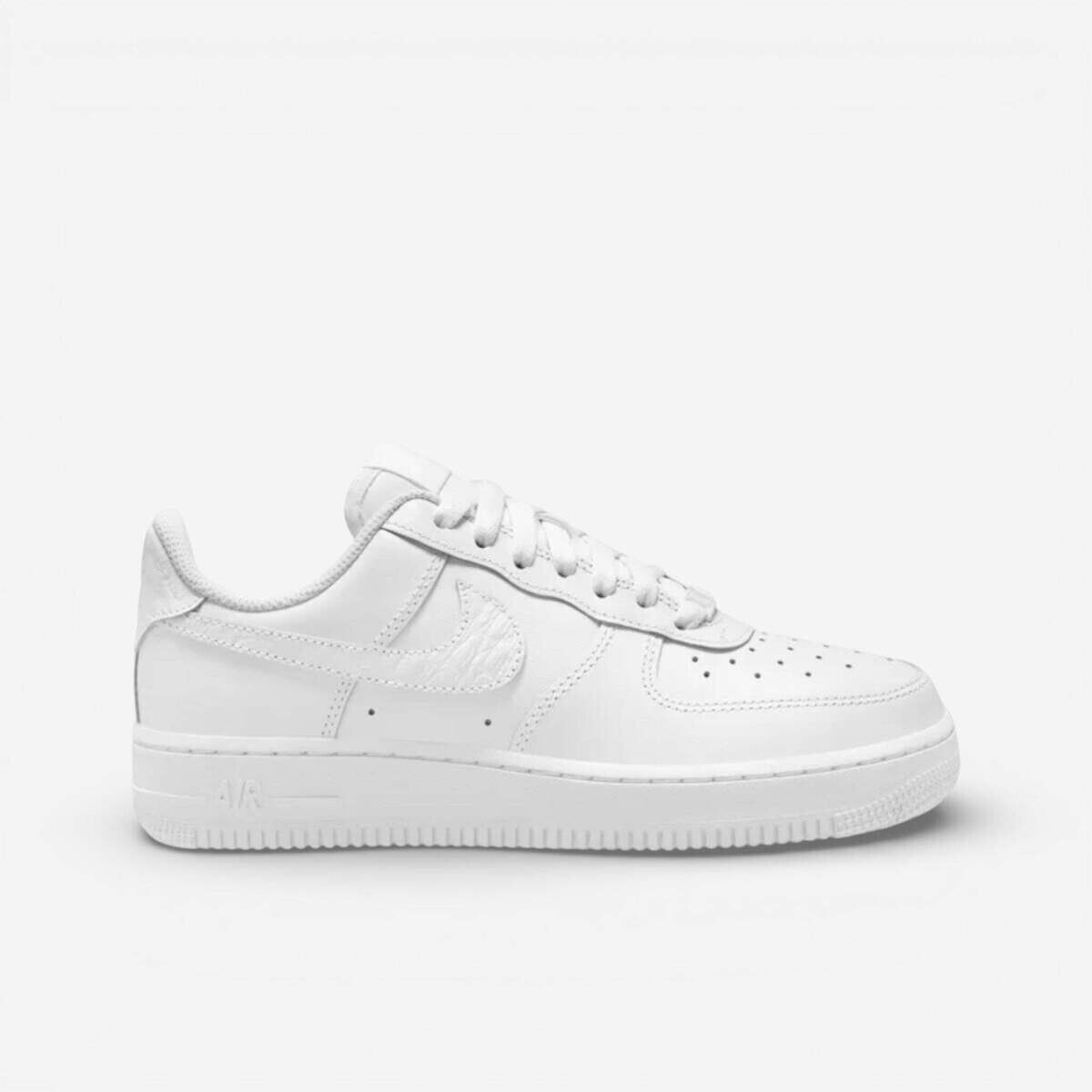 Nike  Air Force 1 '07 SE White/White/Neutral Grey (Women's)  Bílá