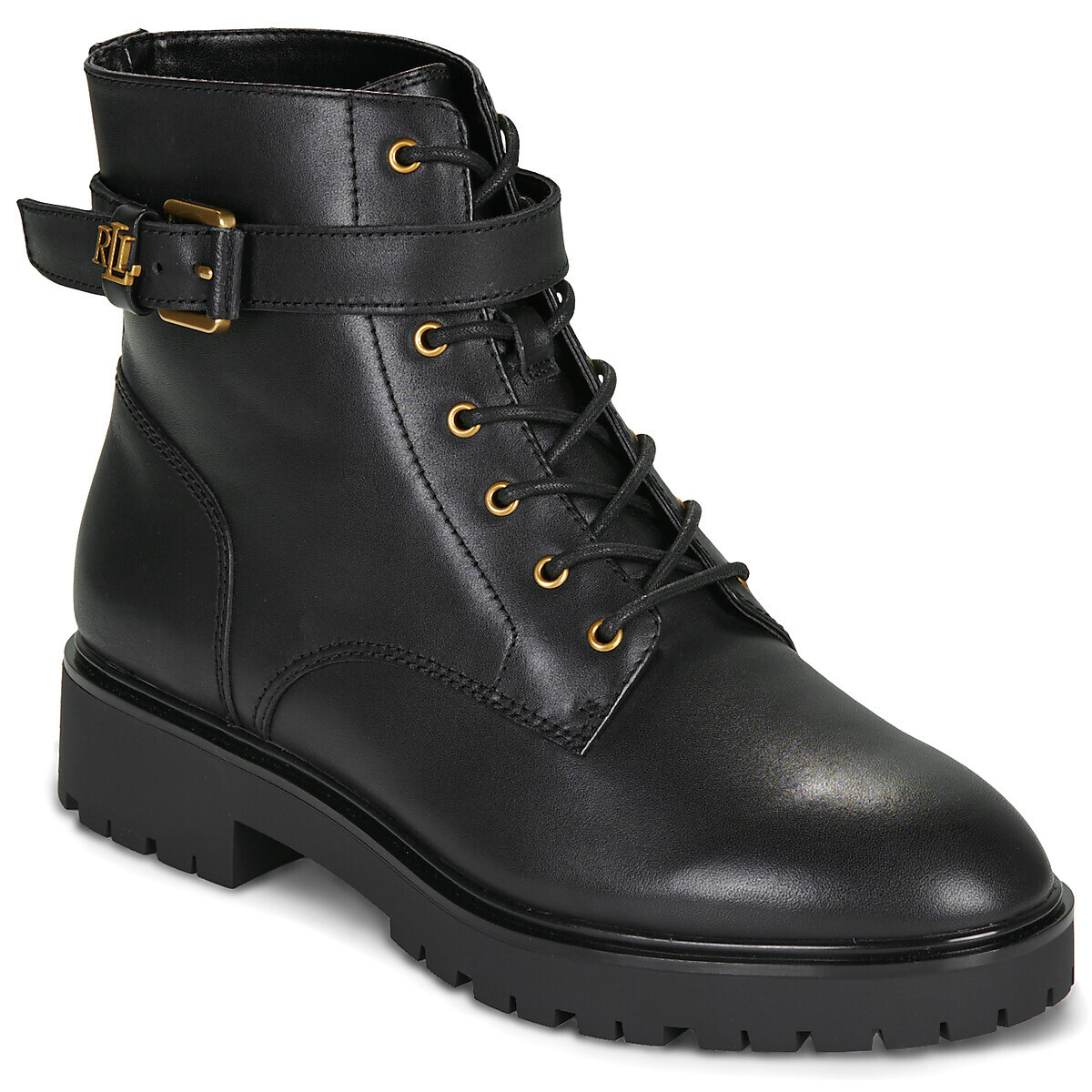 Lauren Ralph Lauren  ALLYSON LOGO BOOTIE  Černá