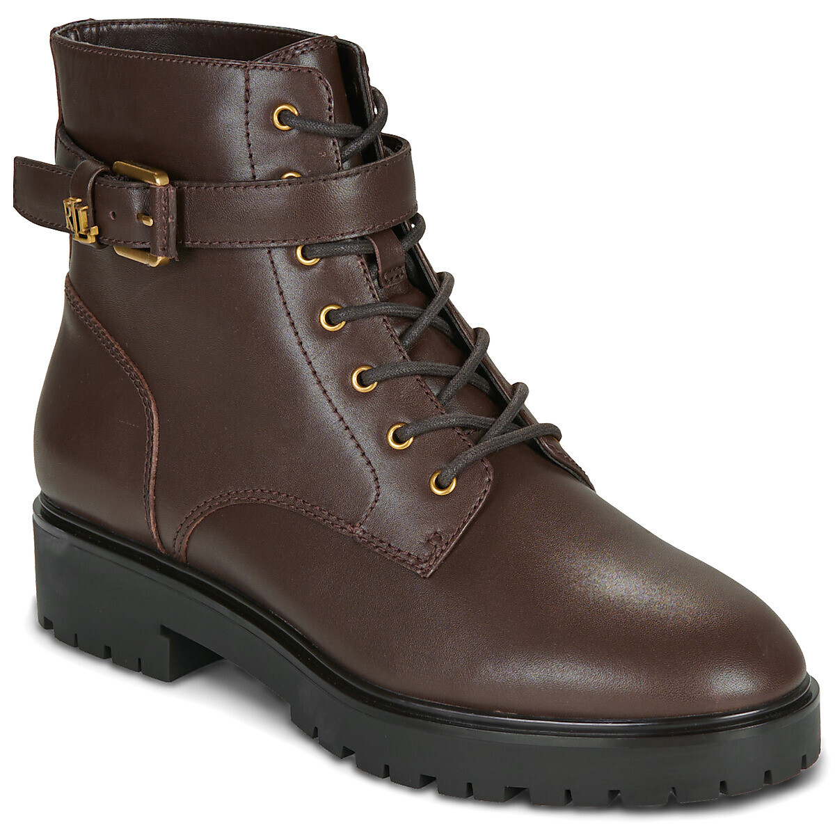 Lauren Ralph Lauren  ALLYSON LOGO BOOTIE  Hnědá