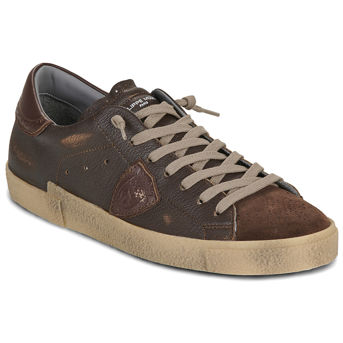Philippe Model  PRSX LOW MAN  Hnědá