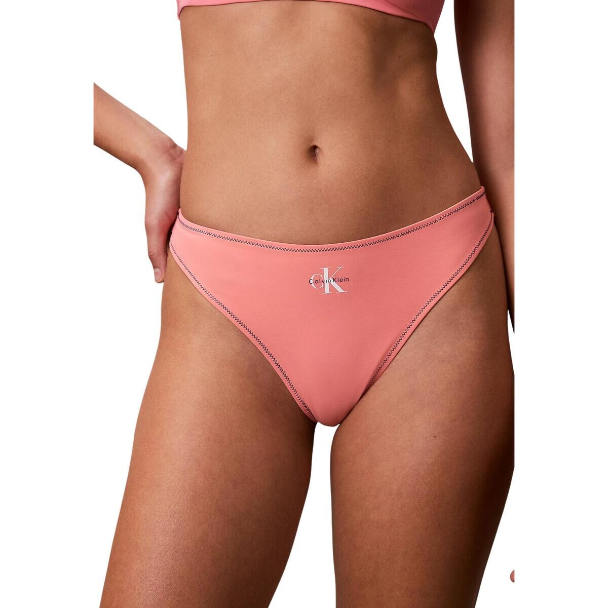 Calvin Klein Jeans  THONG LV00Q61226  Růžová