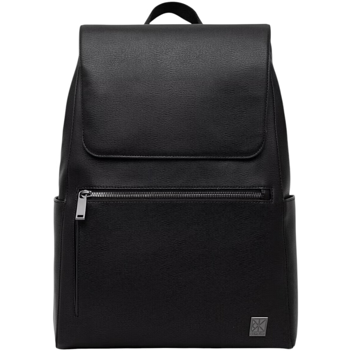 Calvin Klein Jeans  EMBLEM HW FLAP BACKPACK LV04D3422G  Černá