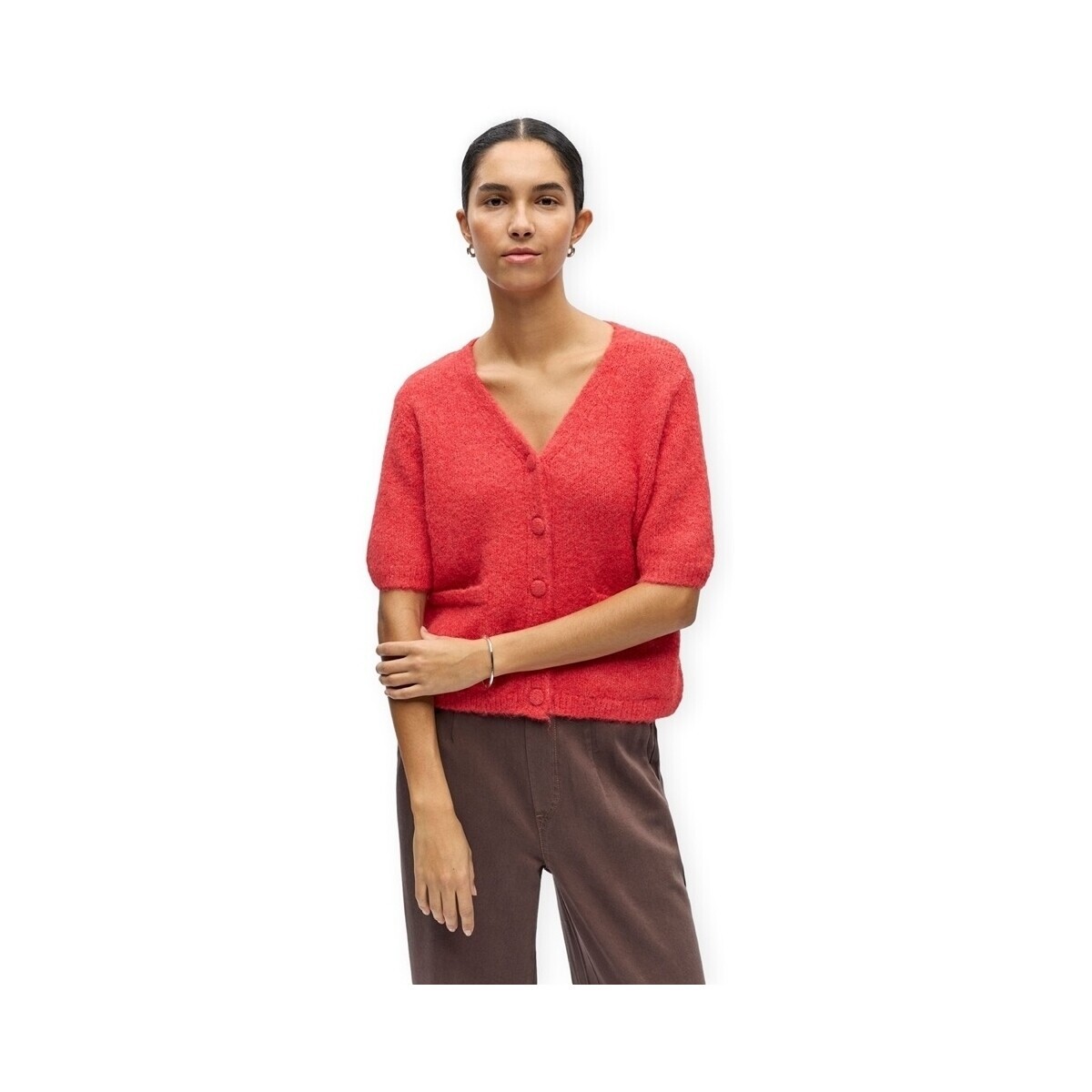 Object  Saggia Re Cardigan - Poinsettia  Červená