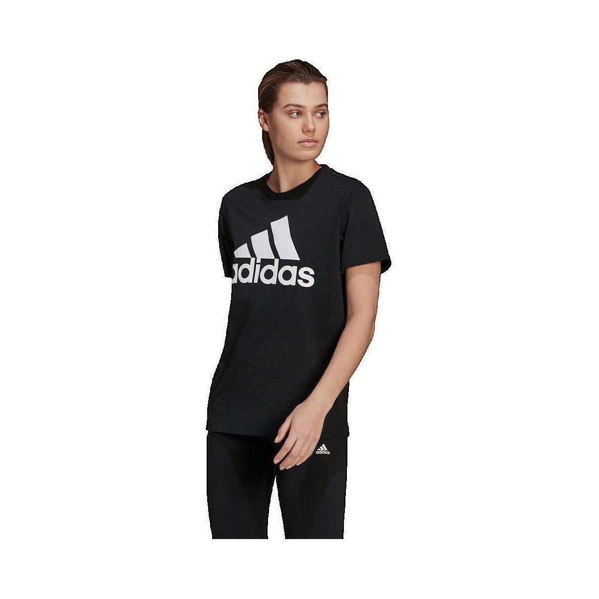 adidas  T-shirt  Essentials Boyfriend  Černá