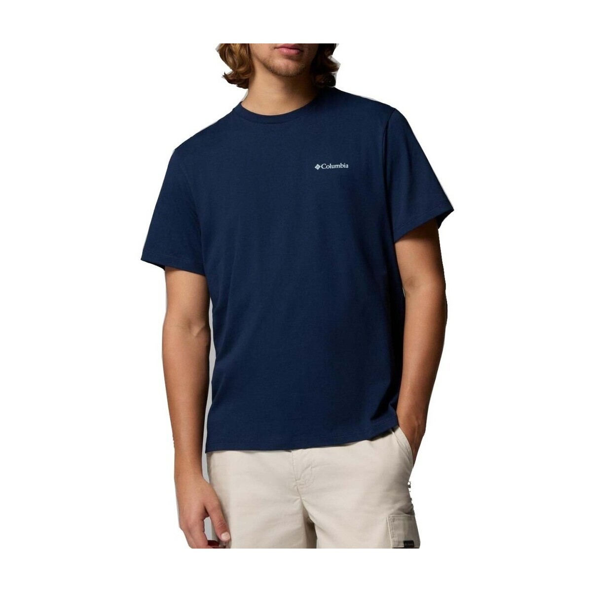 Columbia  Csc Logo Back Tee  Modrá
