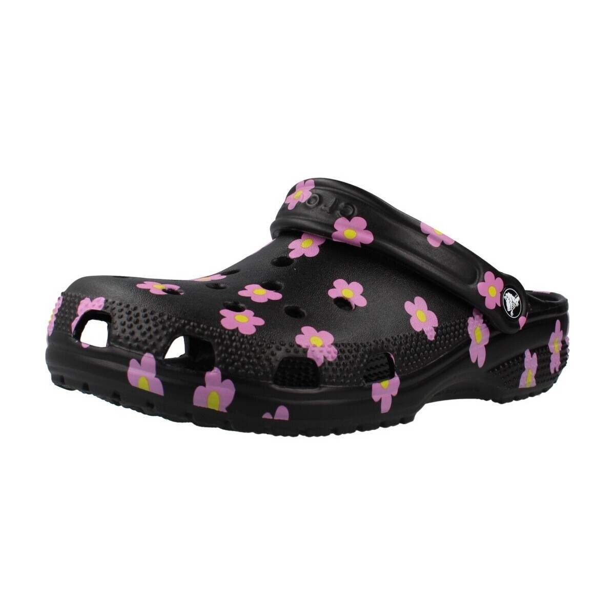 Crocs  Sandalia Classic Flower Clo  Černá